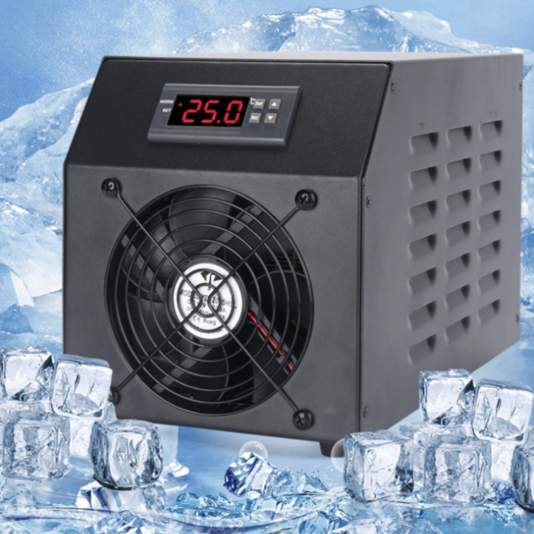 ใหม่ 200W Aquarium Water Chiller Sustainable Refrigeration 60L Fish Tank Cooler Heater System 10-40℃ อุปกรณ์อุณหภูมิคงที่ - Image 3